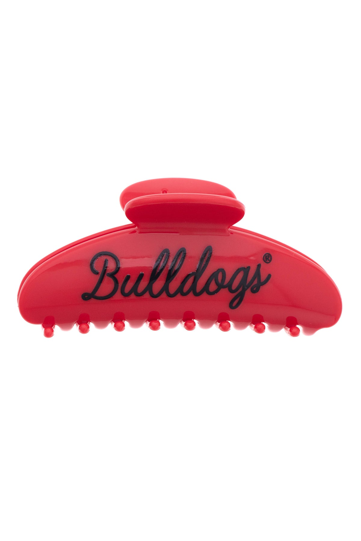 Georgia Bulldogs Cursive Arch Claw Clip