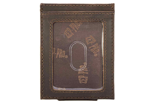 Florida Gators Men's Magnetic Front Pocket Leather Wallet.