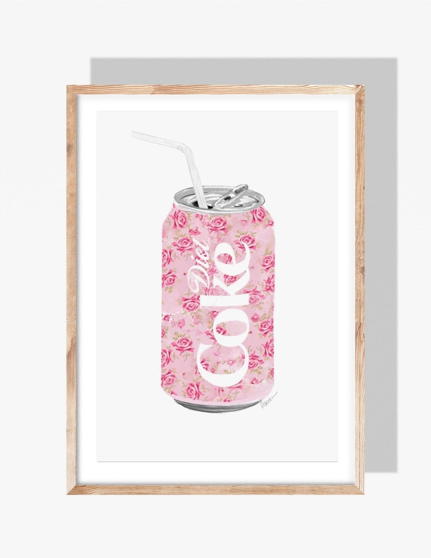 PINK SODA - Art Print