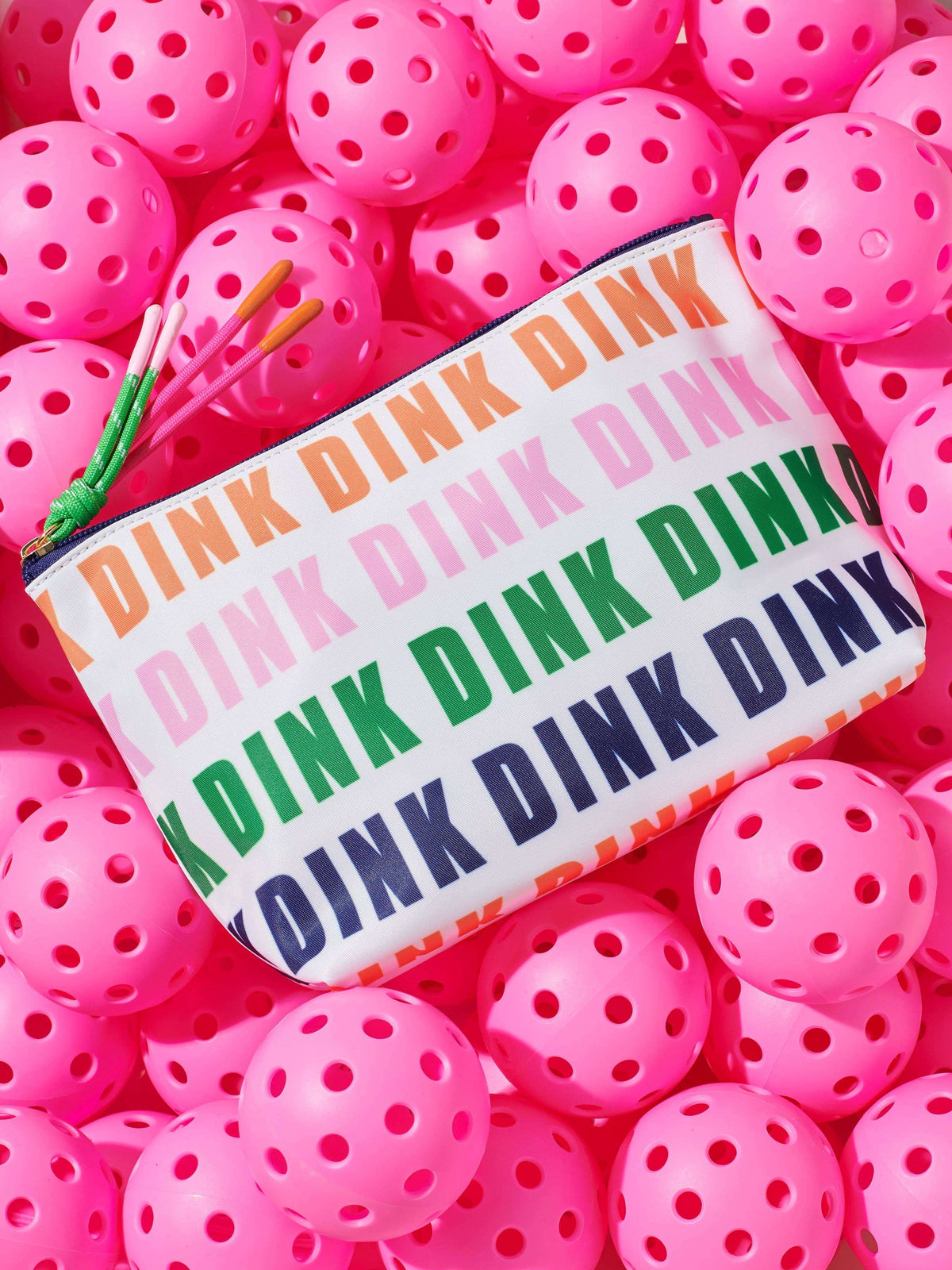 “Dink, Dink, Dink” Large Zip Pouch