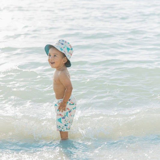 Coral Reef Reversible Bucket Hat