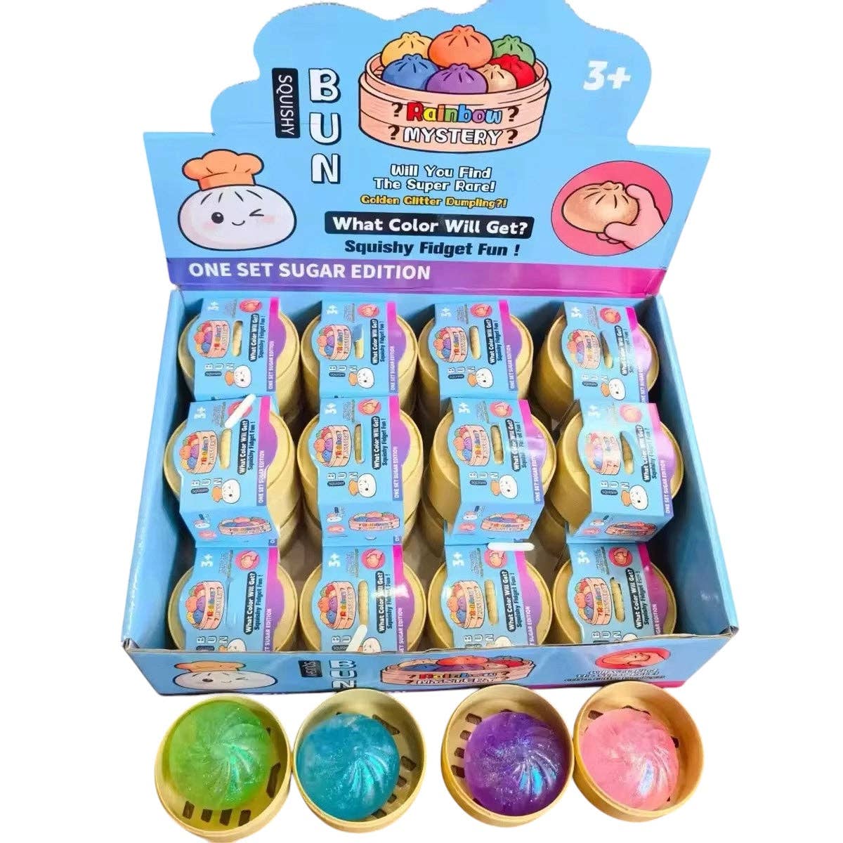 Viral Glitter Dumpling Mystery Box- set of 12