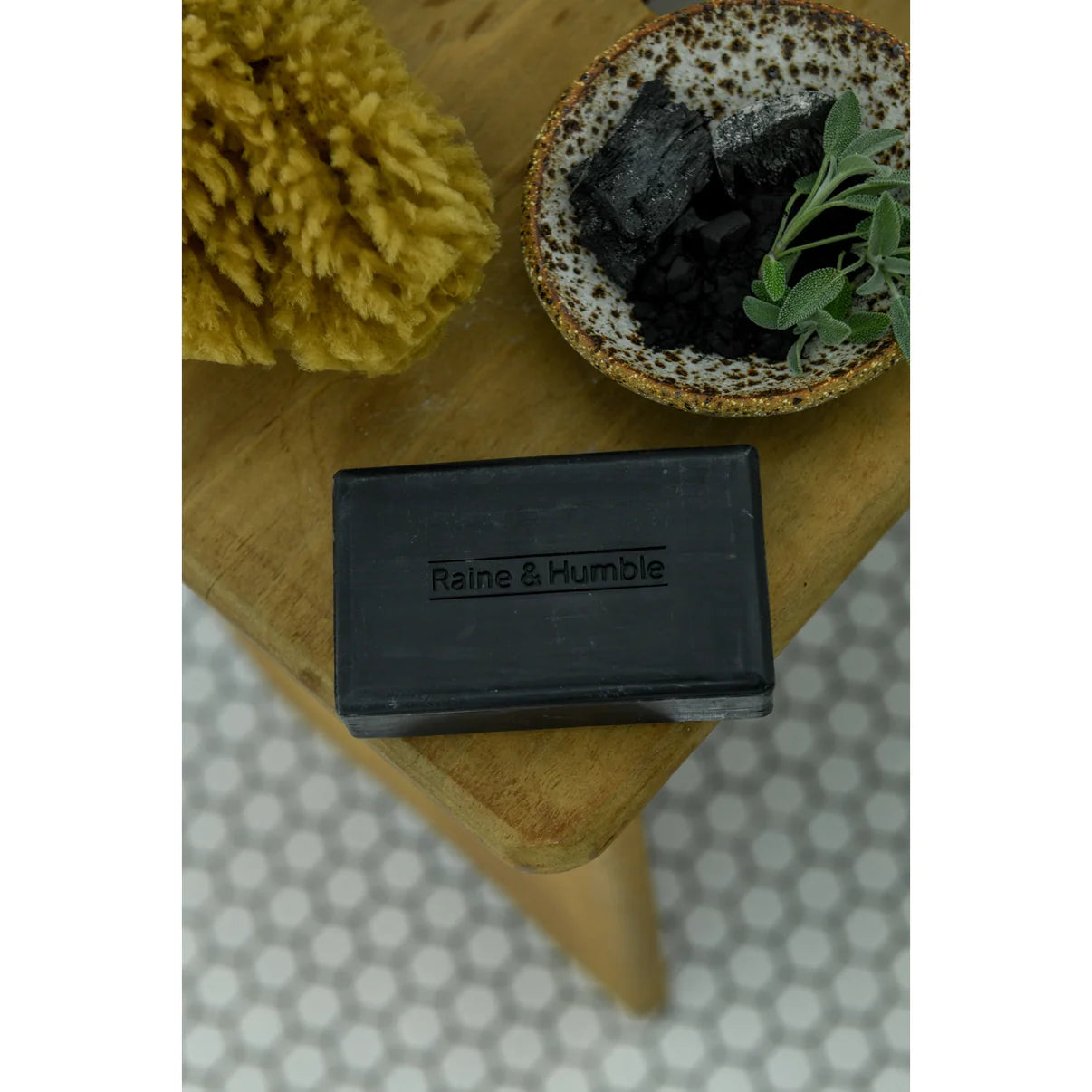 Raine & Humble Sage & Charcoal Soap Bar