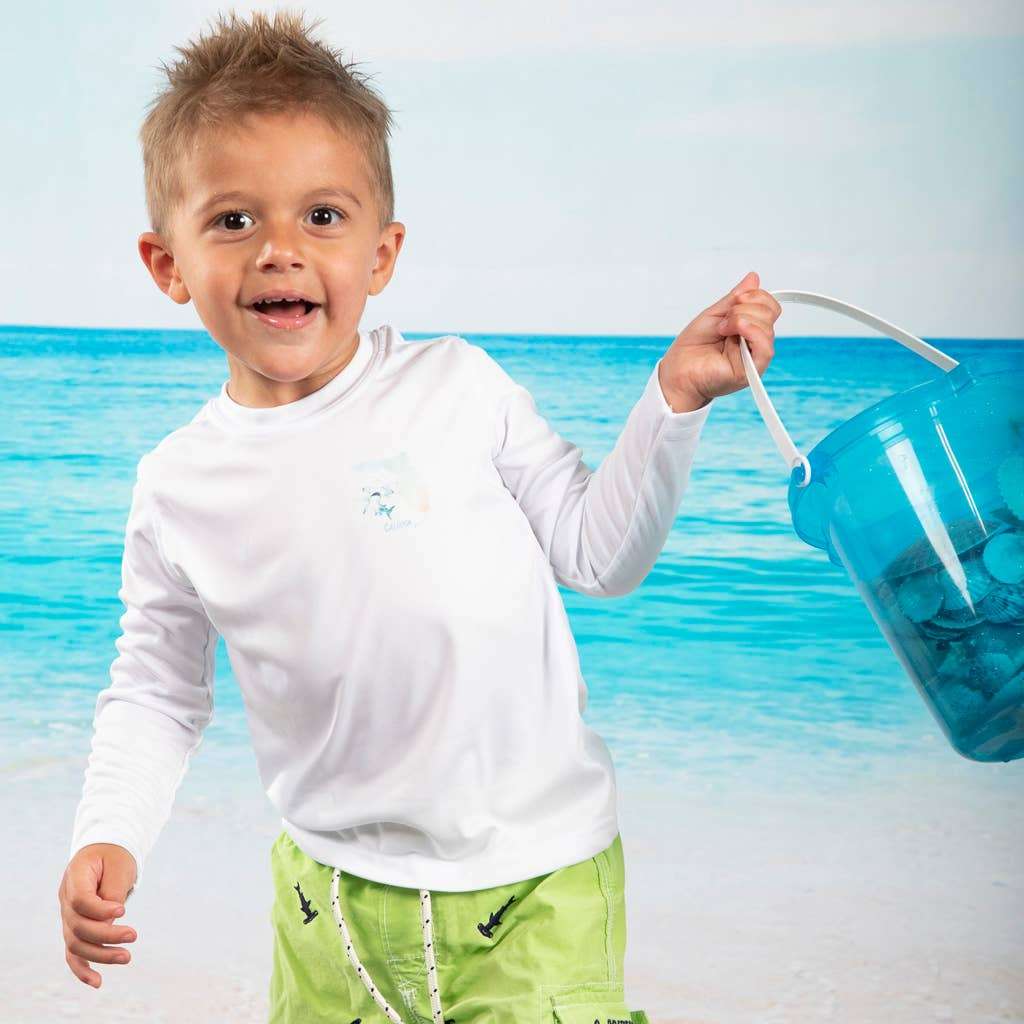 Caloosa Kids "Florida Shark" UPF 50 Ultra Comfort Shirt