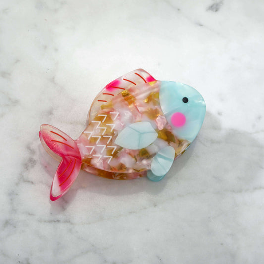 Eco Friendly Large Tide Fish Hair Clip Claw