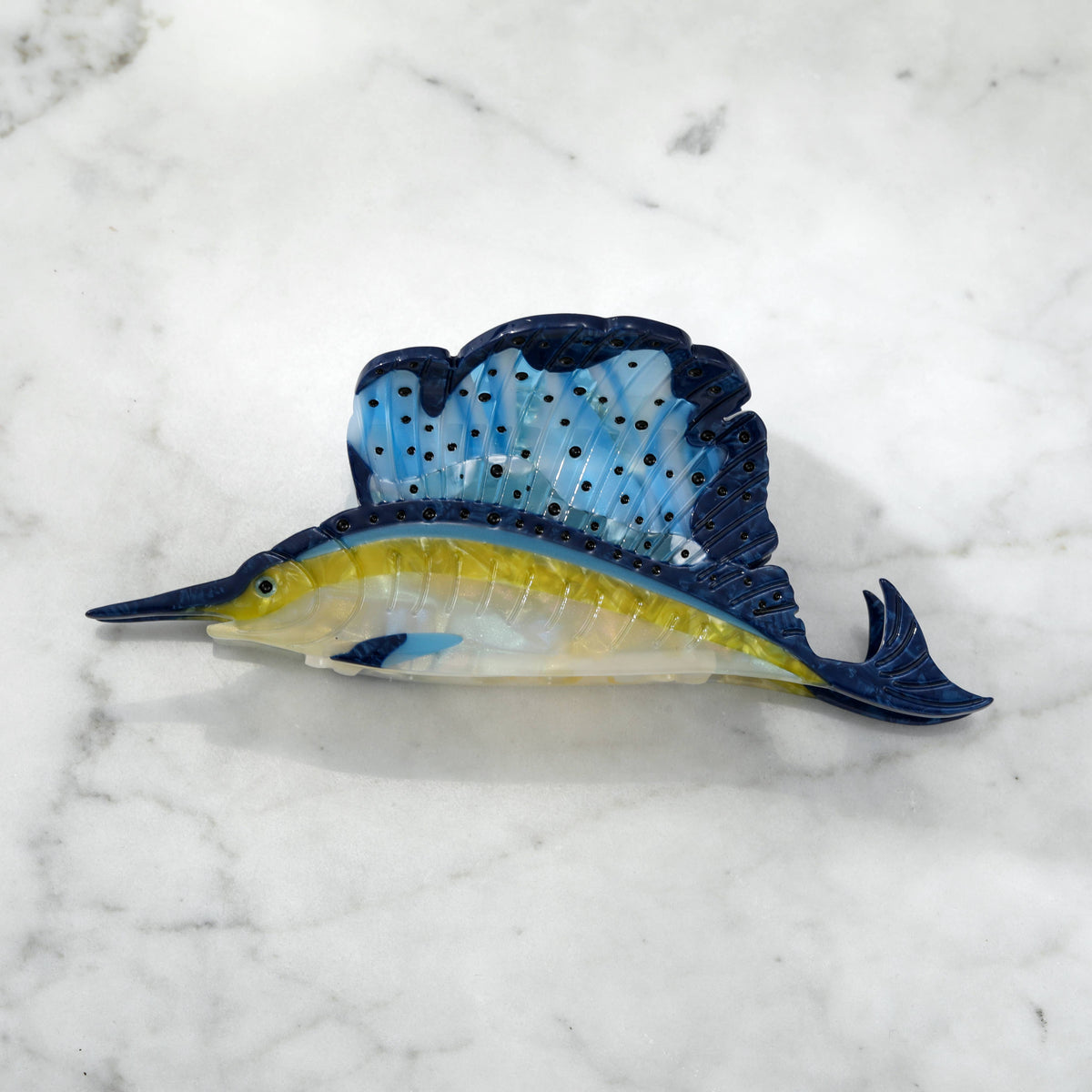 Eco-Friendly Sailfish Hair Clip Claw