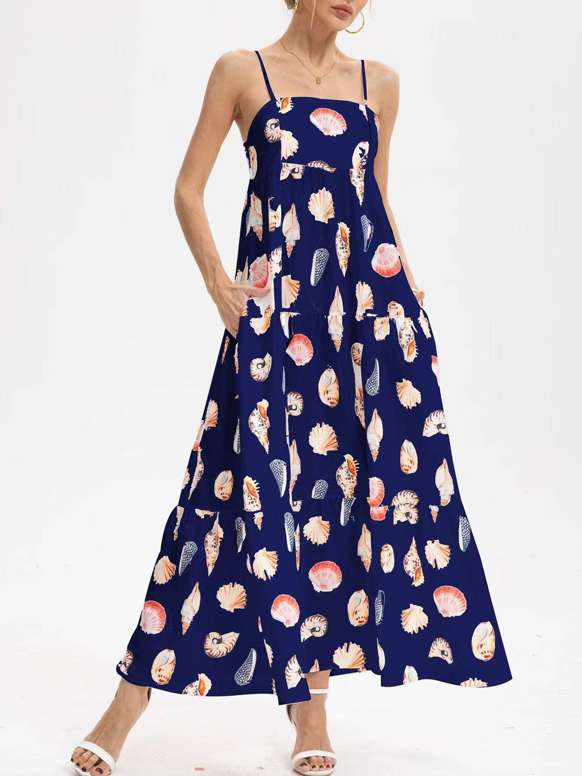 Seashell Tiered Sundress
