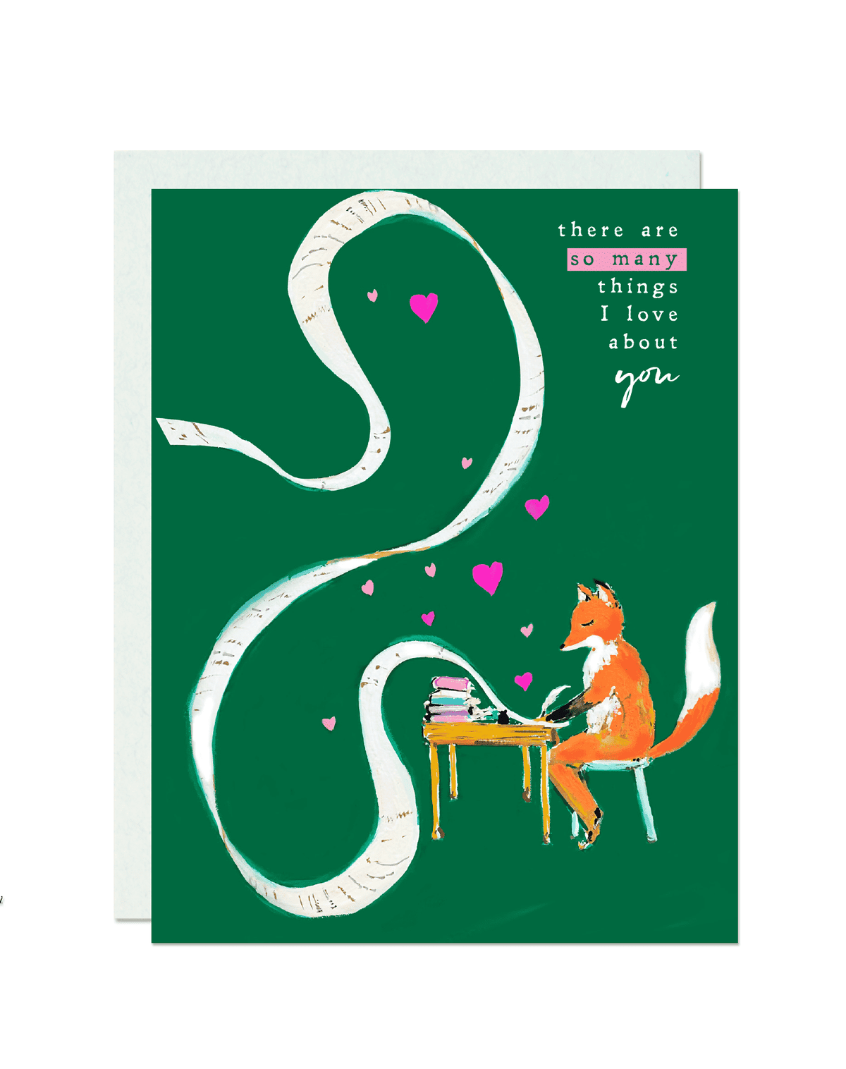 So Many Things I love About You Greeting Card