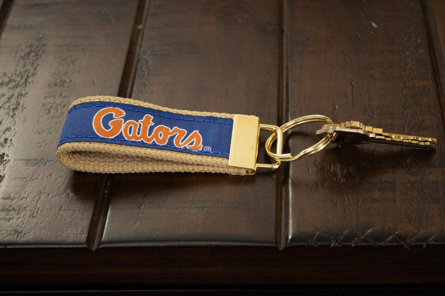 Florida Gators Collegiate Woven Ribbon Key Chain
