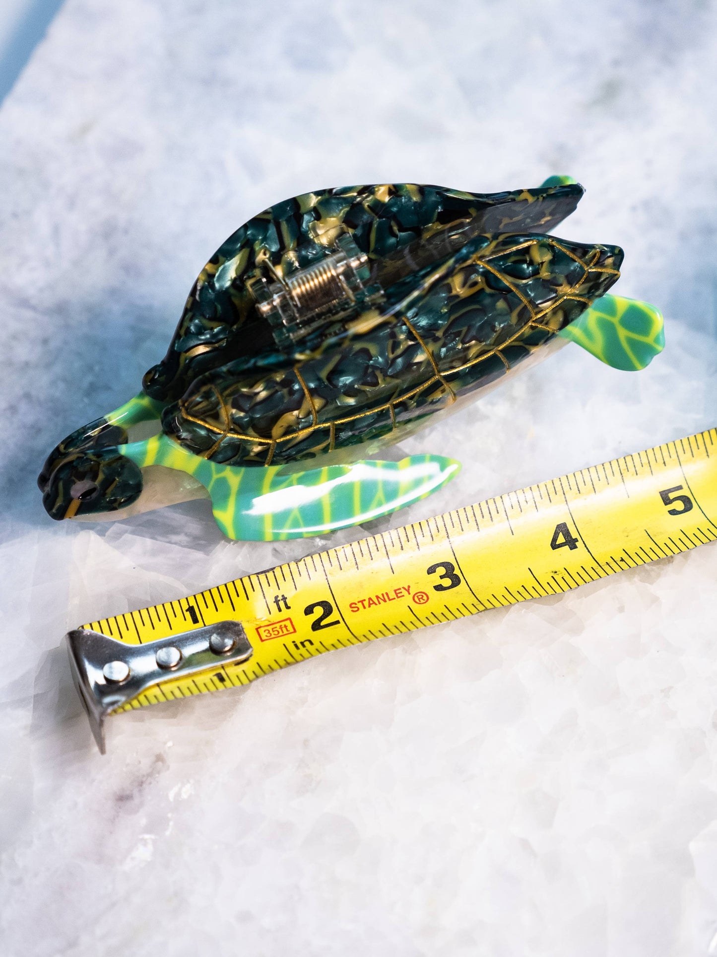 Eco Friendly Loggerhead Turtle Hair Clip, Large