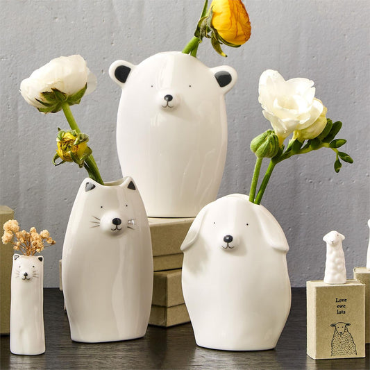 East of India Animal Vase
