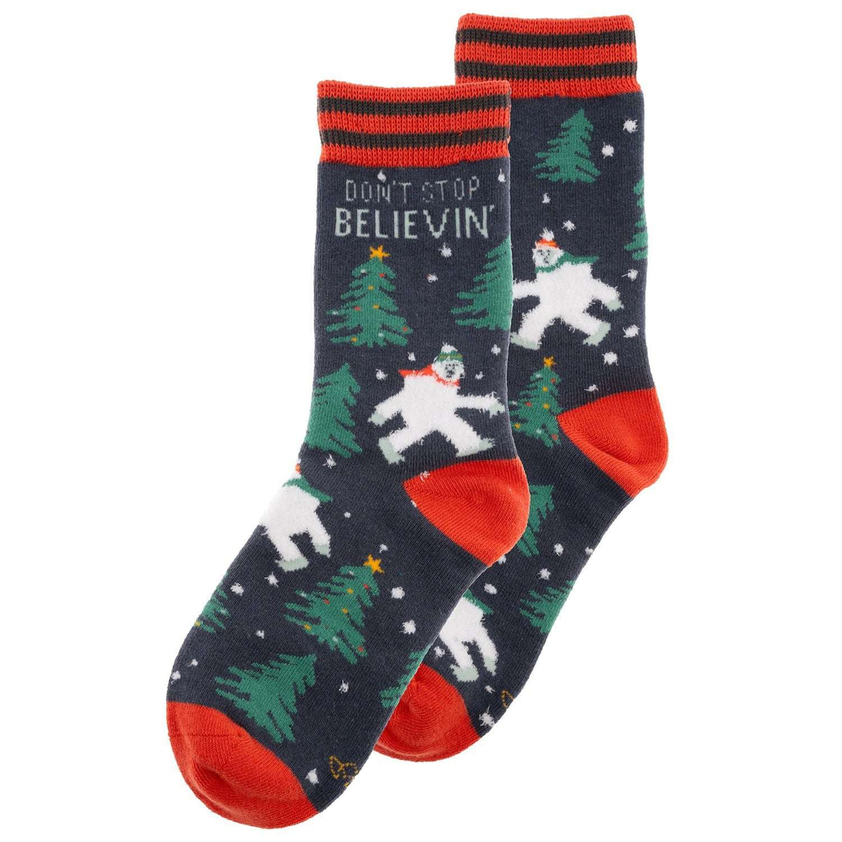 HOLIDAY SOCKS YETI (H25)