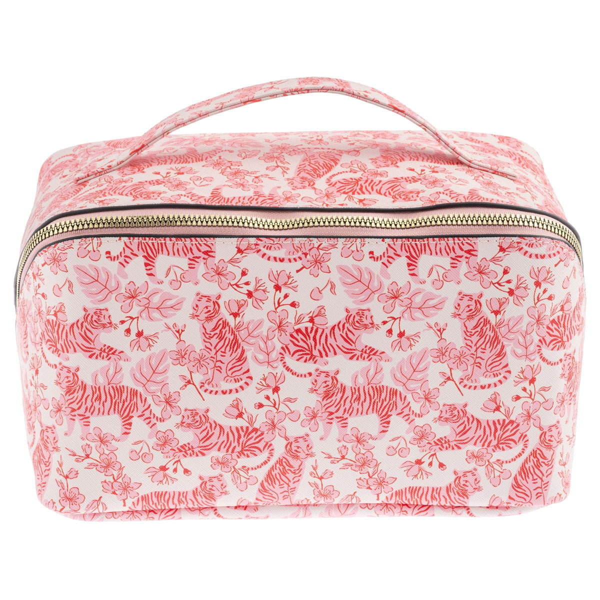 JUMBO ZIP COSMETIC BAG TIGER (S26)