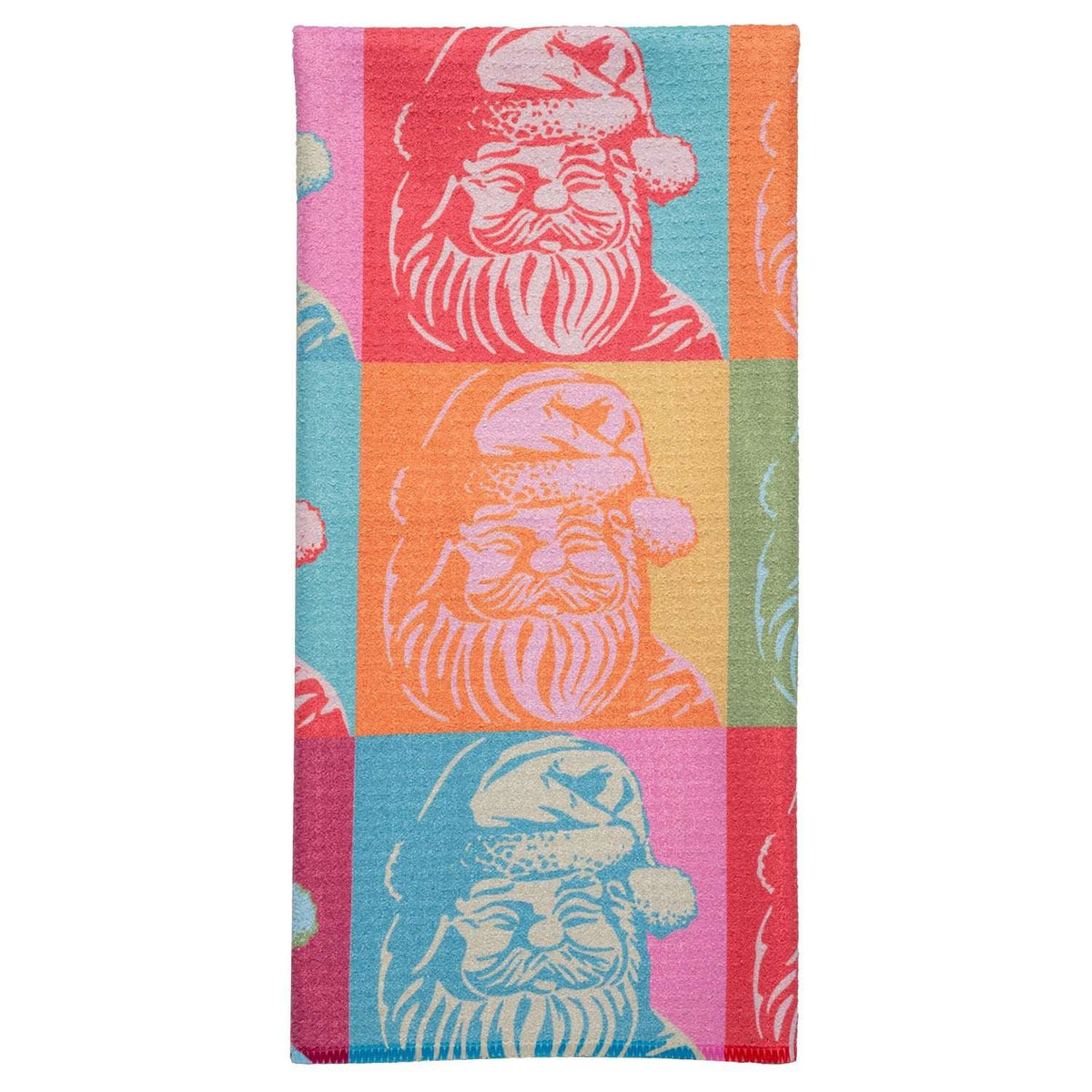Retro Santa Tea Towel