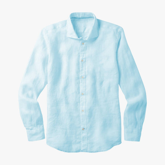 Blue - Linen Shirt