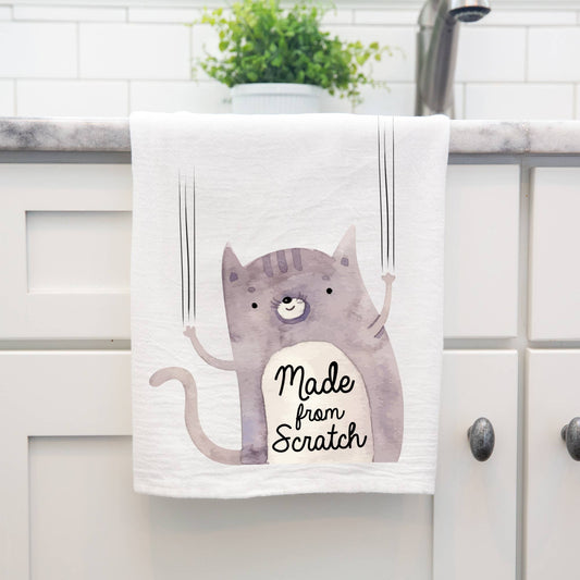 Made from Scratch Cat Kitchen Towel