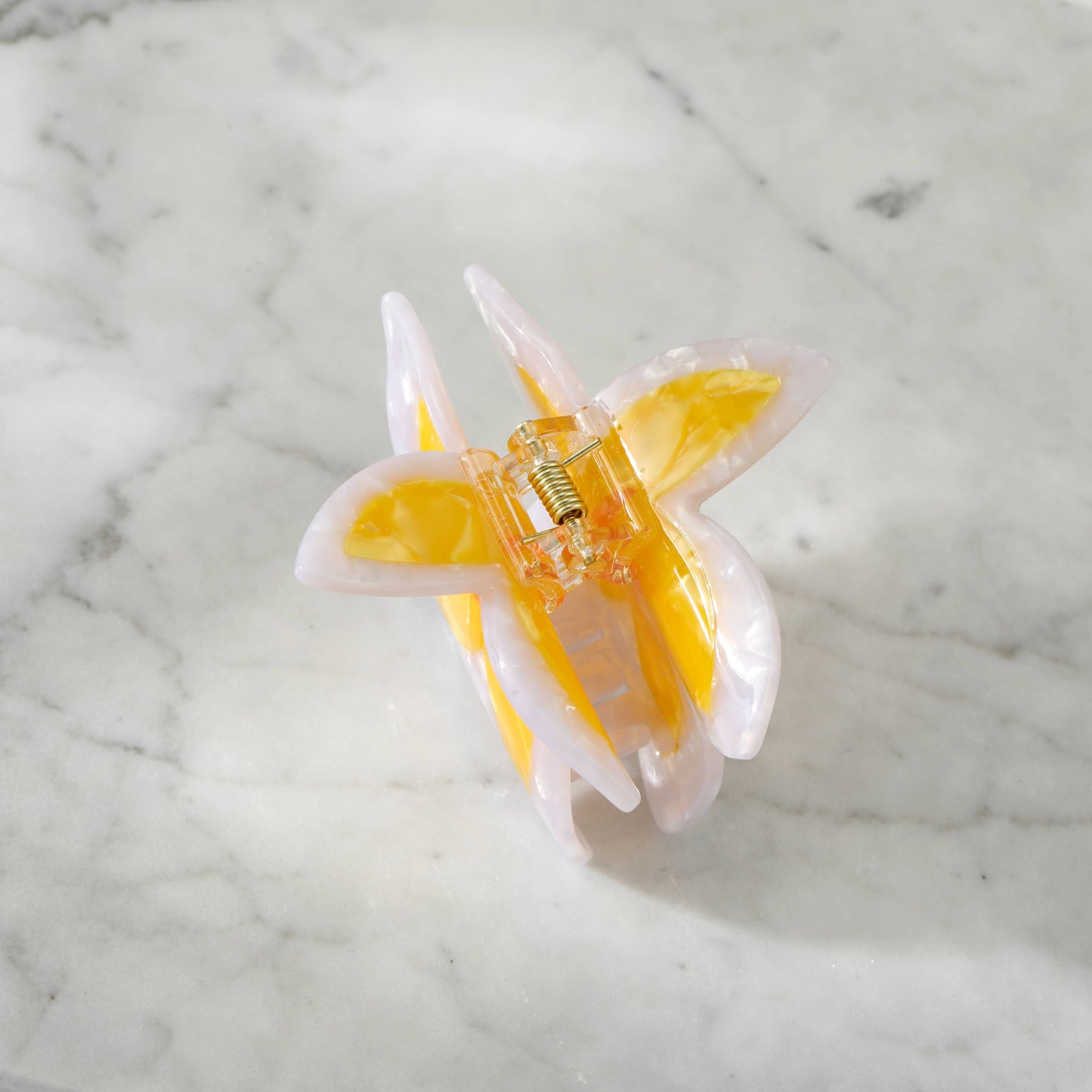 Eco-Friendly Plumeria Frangipani Flower Hair Clip