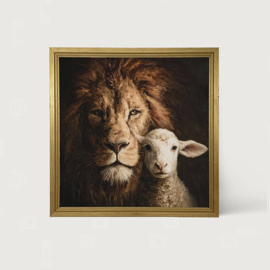 The Lion and The Lamb - A Portrait