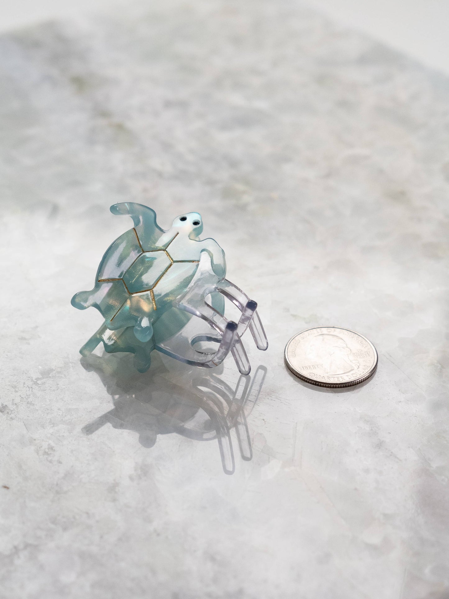 Eco Friendly Turtle Hair Clips, Small