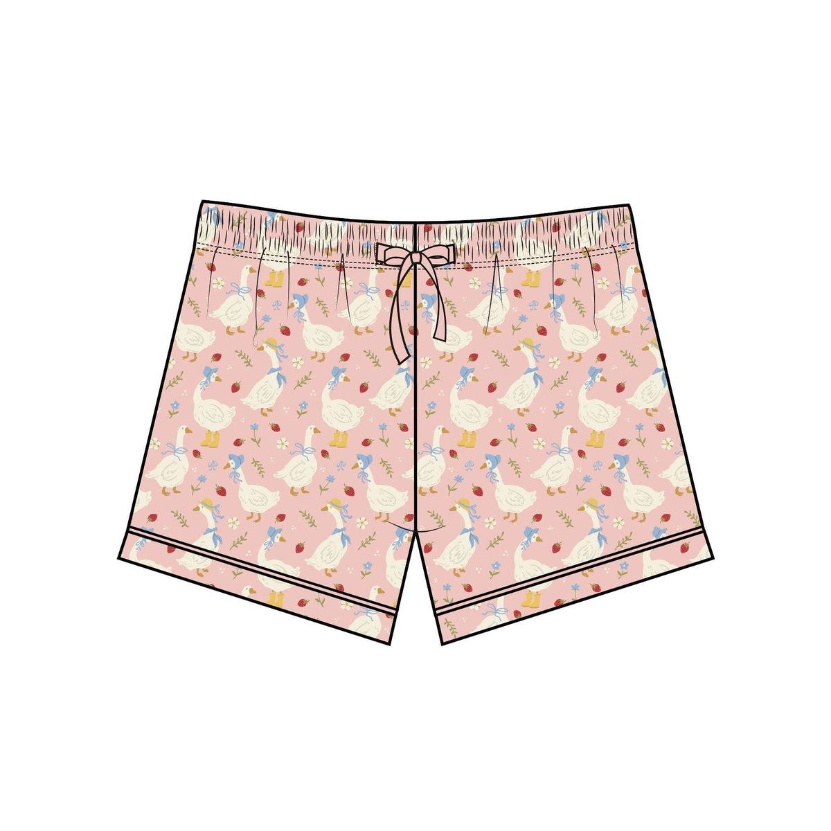 Silly Goose Womens Bamboo Shorts