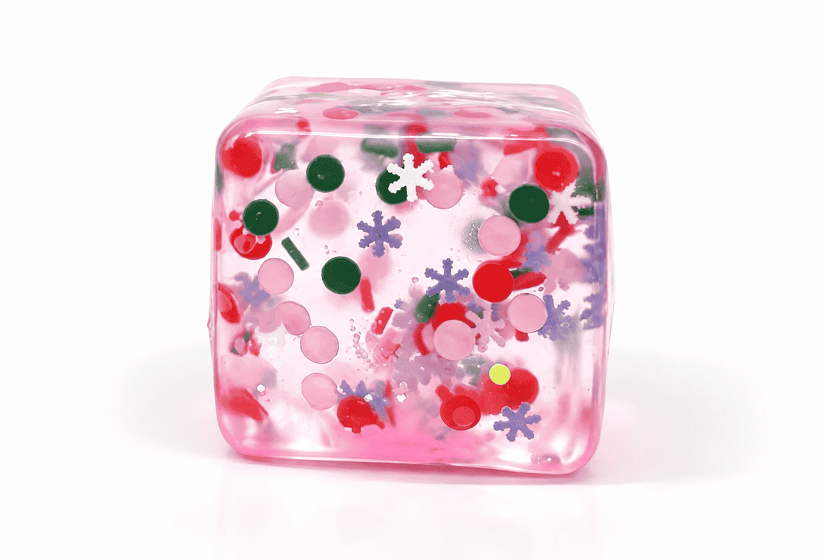 Sugarplum Sparkle Christmas & Holiday Cube Squishy Collection