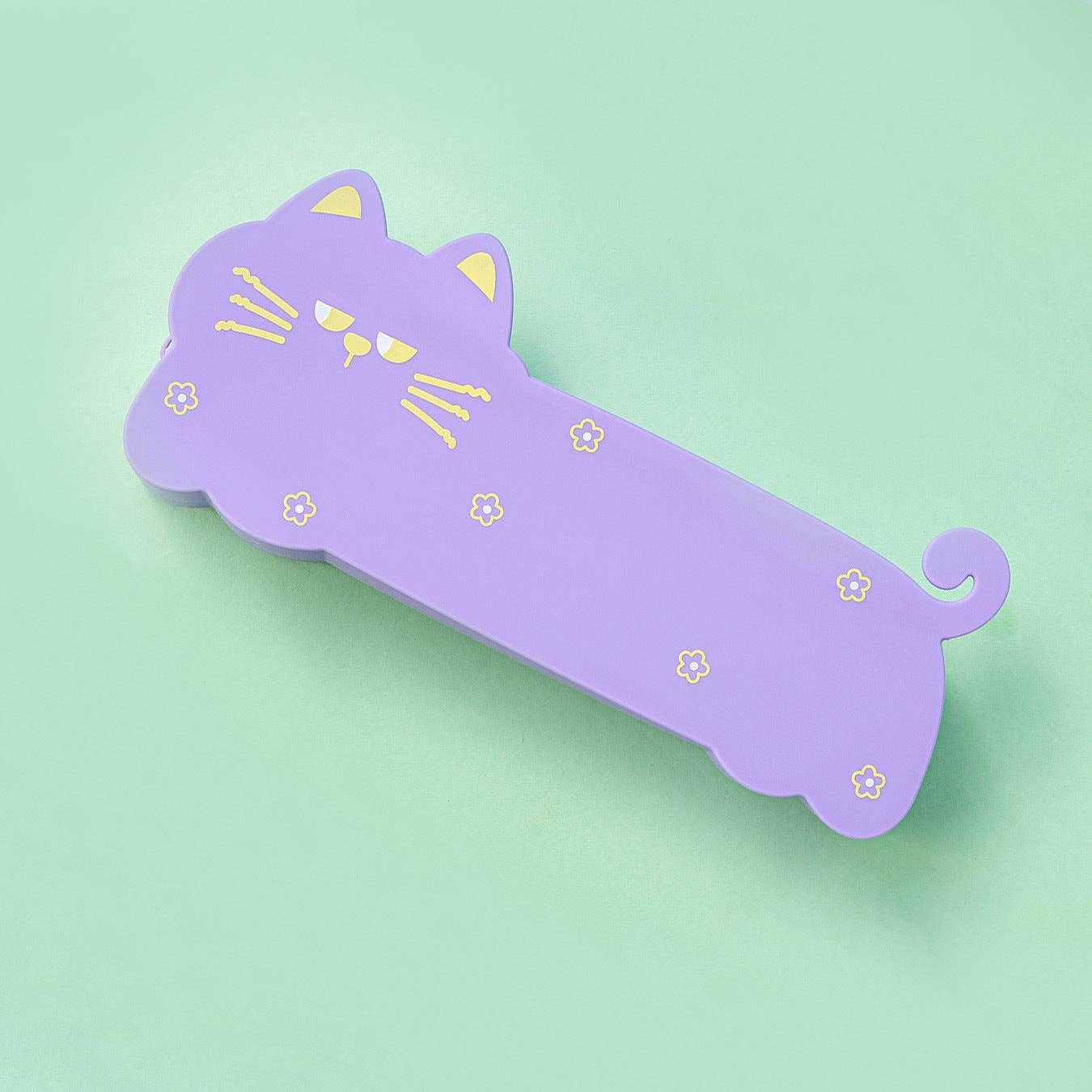 Pencil Case Cute Kitty Silicone For School Use