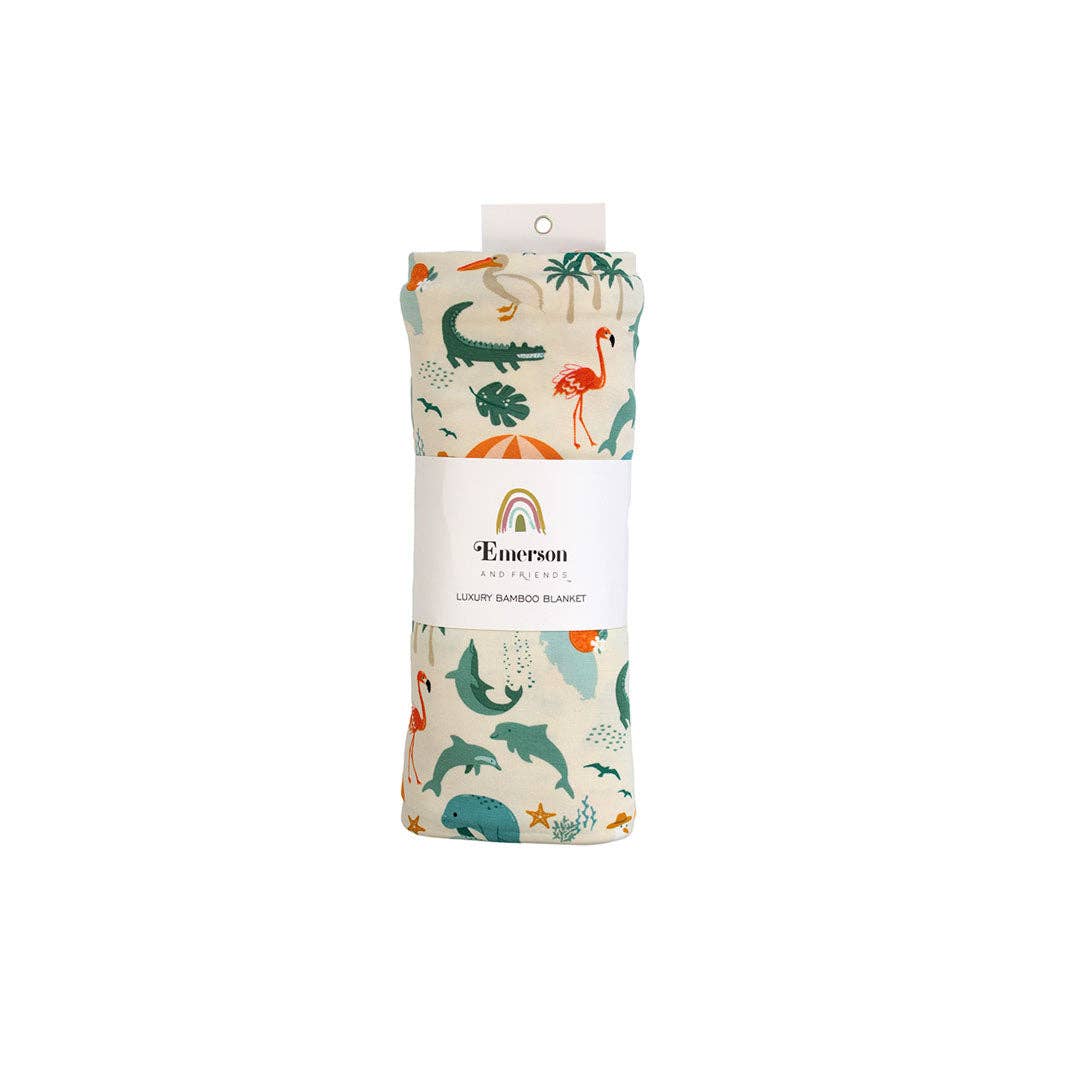 Explore Florida Luxury Bamboo Blanket