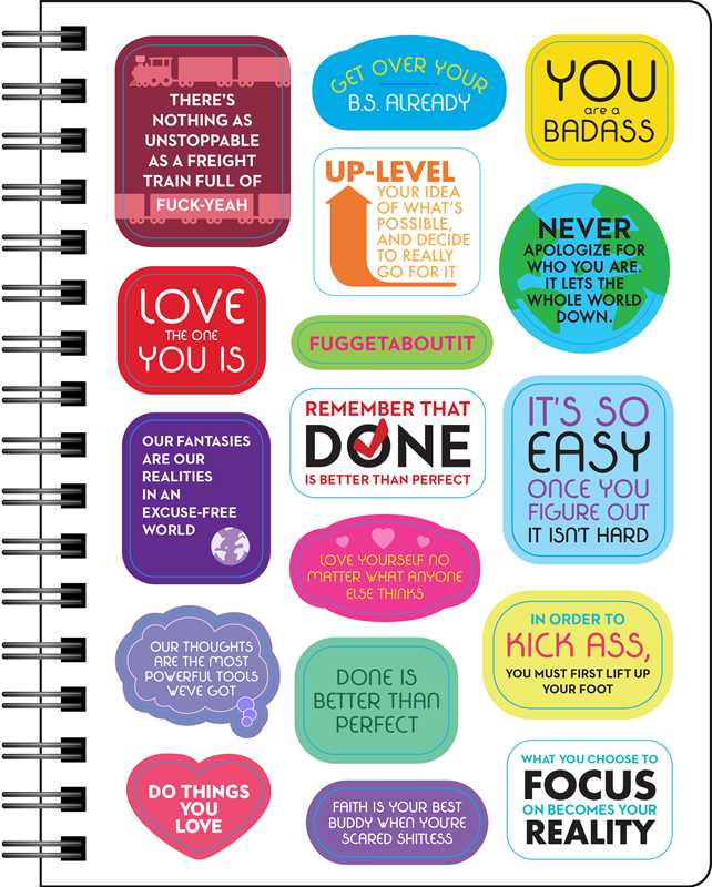 You Are a Badass Deluxe Organizer 17-Month 2026-2027 Weekly/Monthly Planner by Jen  Sincero