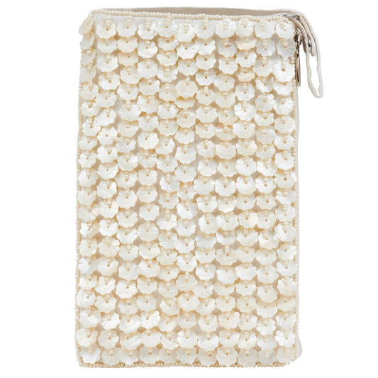 Club Bag Capiz Flowers / Crossbody Bag