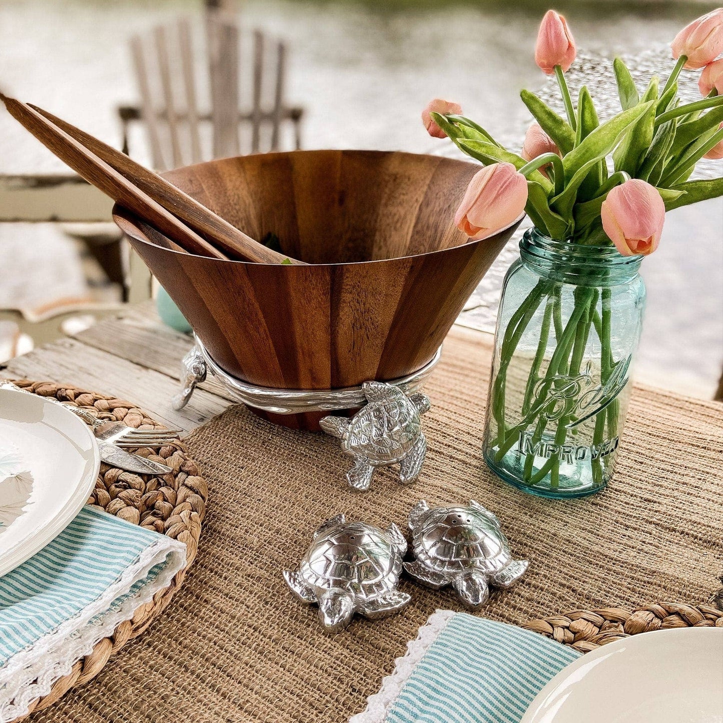 Sea Turtle Salt and Pepper Set