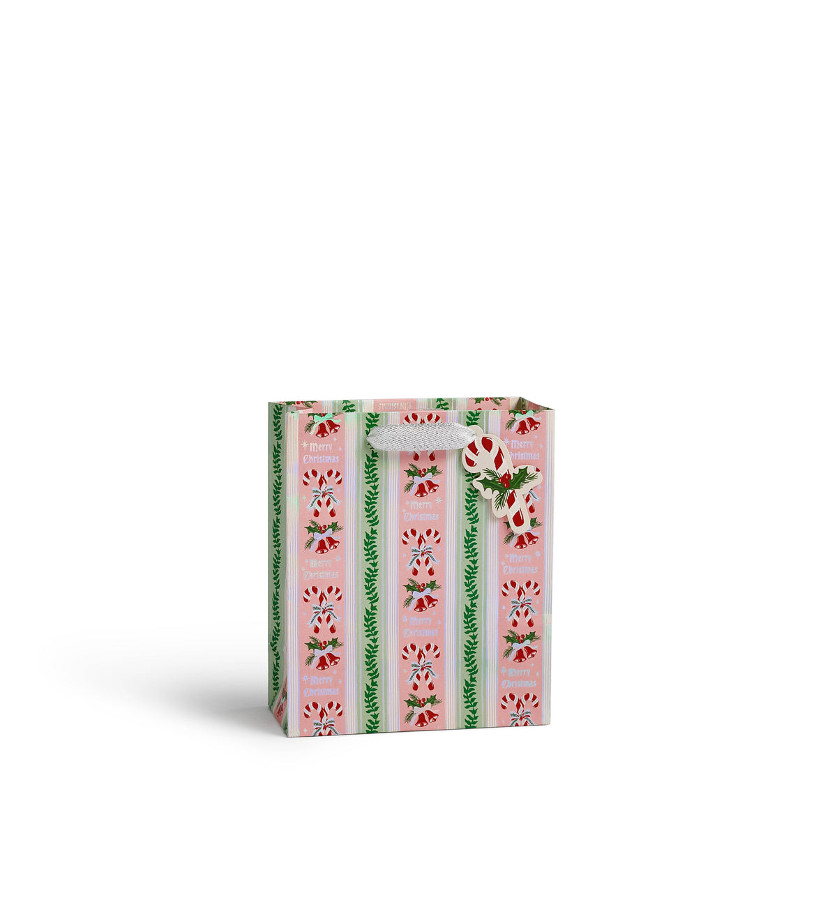 Candy Cane Stripe Gift Bag