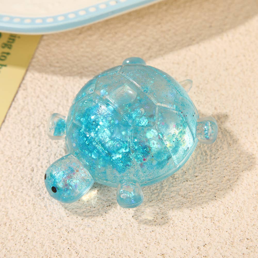 Cute Glitter turtle Squishy Squeeze Toy Fidget Toy