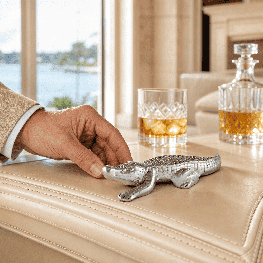 Alligator Small Figurine