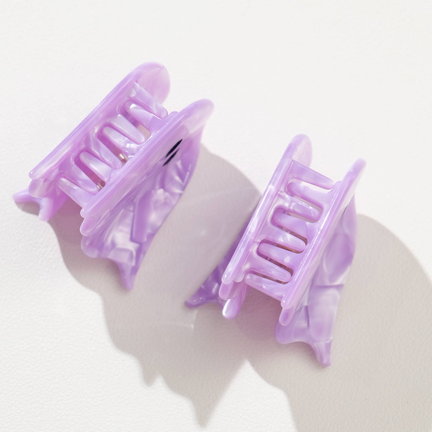 Purple Ghost Claw Clip - Small