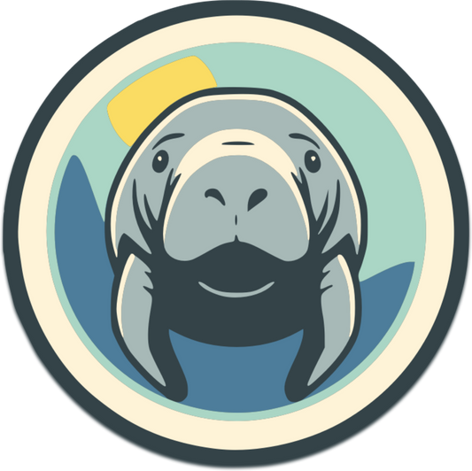 Manatee 2.0 Sticker