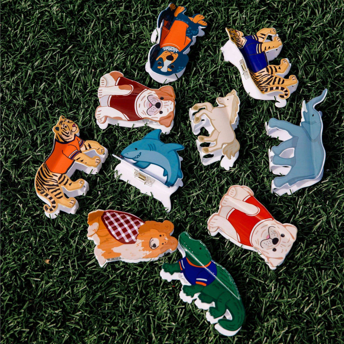 Auburn, AL Football Game Day Claw Hair Clip