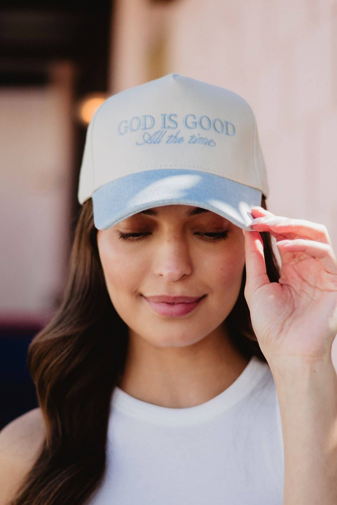 God is Good All The Time Trucker Cap