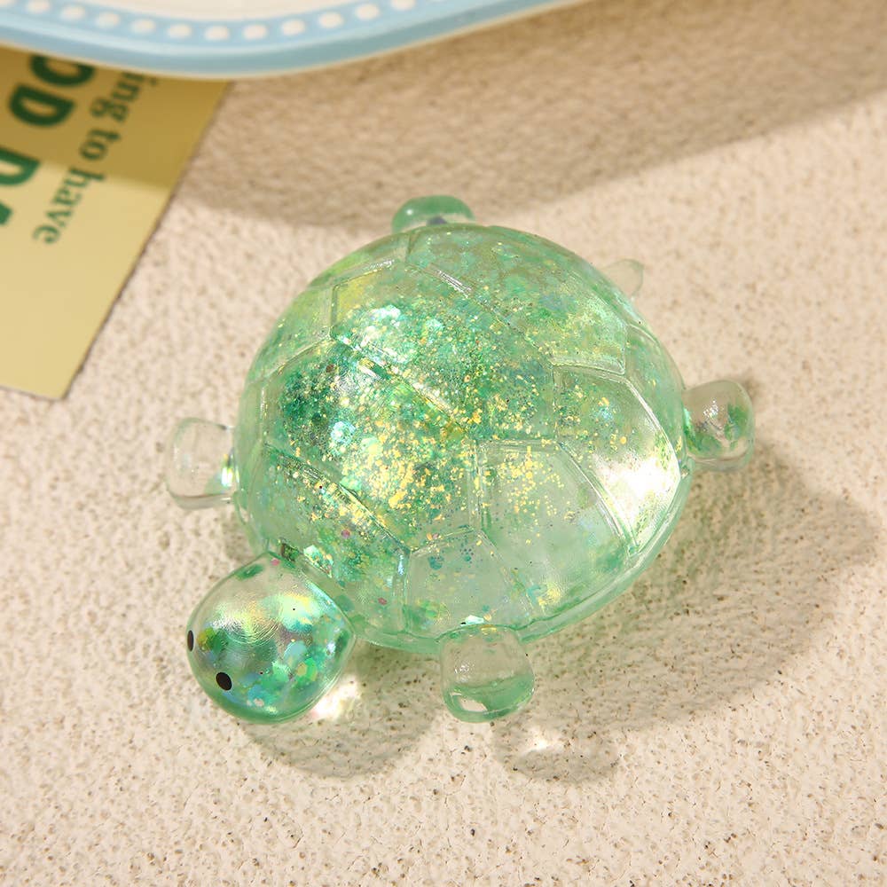 Cute Glitter turtle Squishy Squeeze Toy Fidget Toy