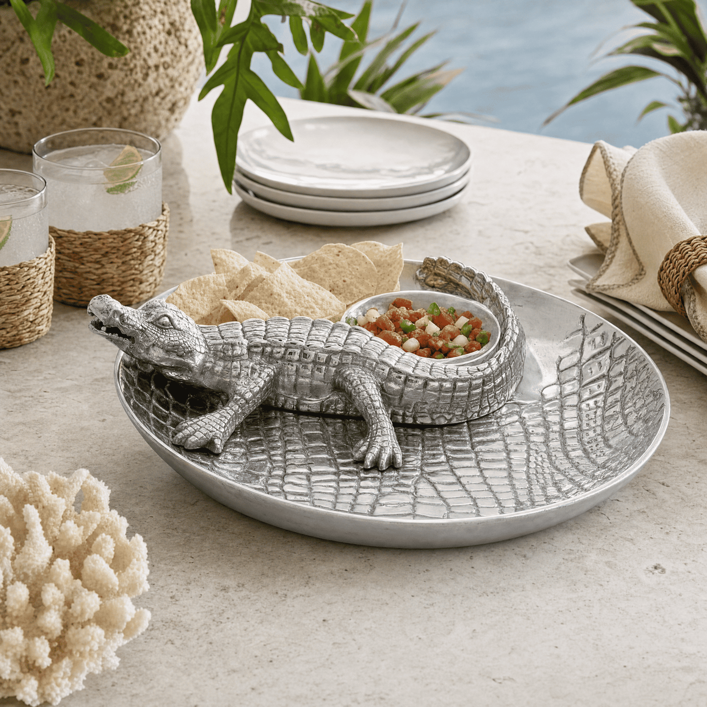 Alligator Chip and Dip