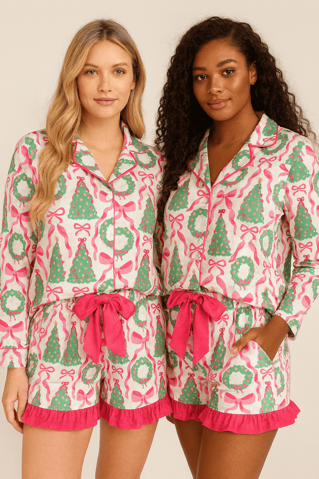 Christmas Pink Nutcracker Pajamas