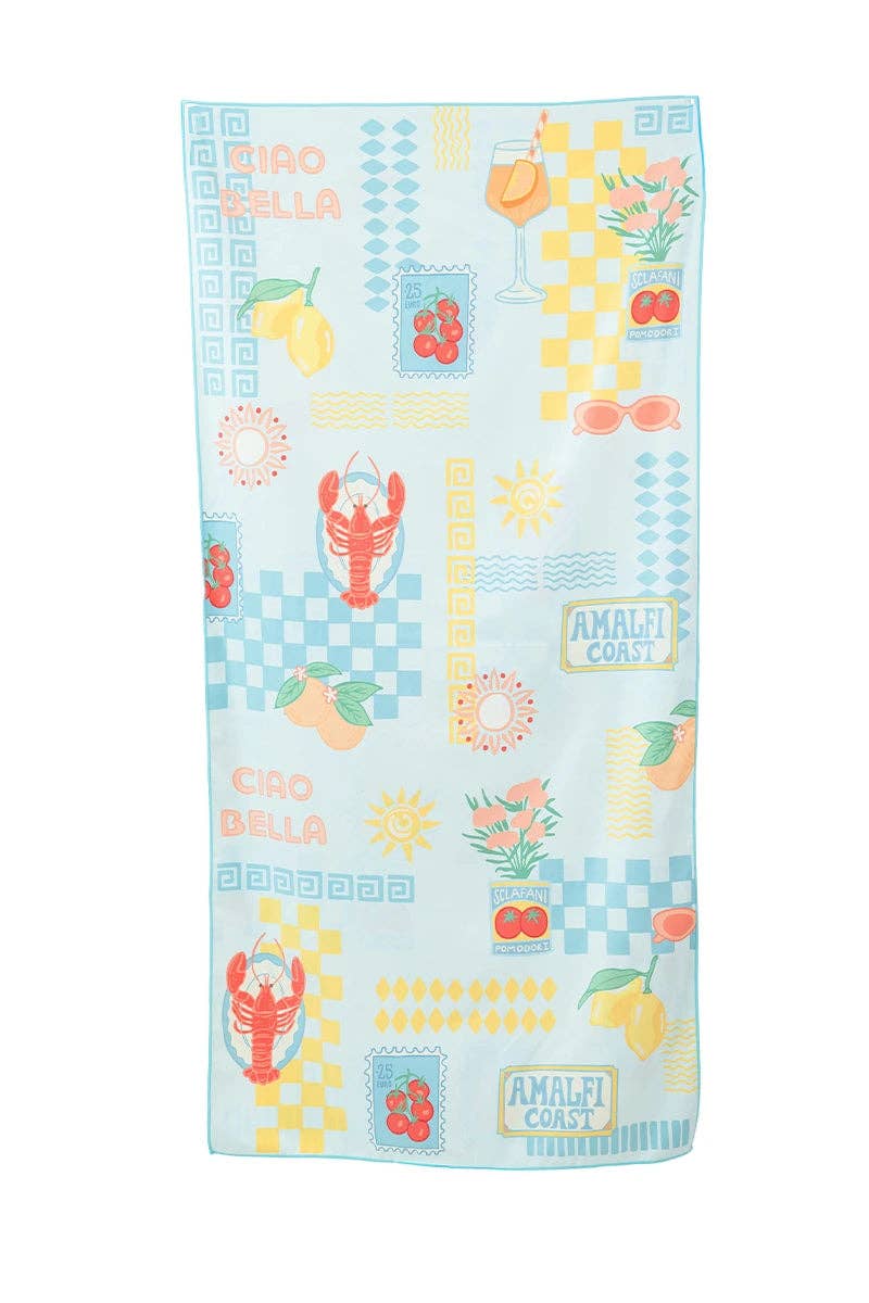Italian Summer Reversible Microfiber Towel
