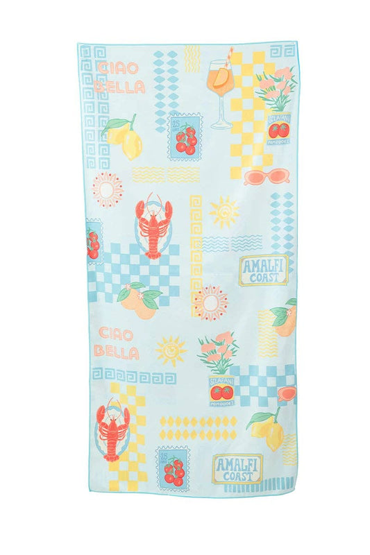 Italian Summer Reversible Microfiber Towel