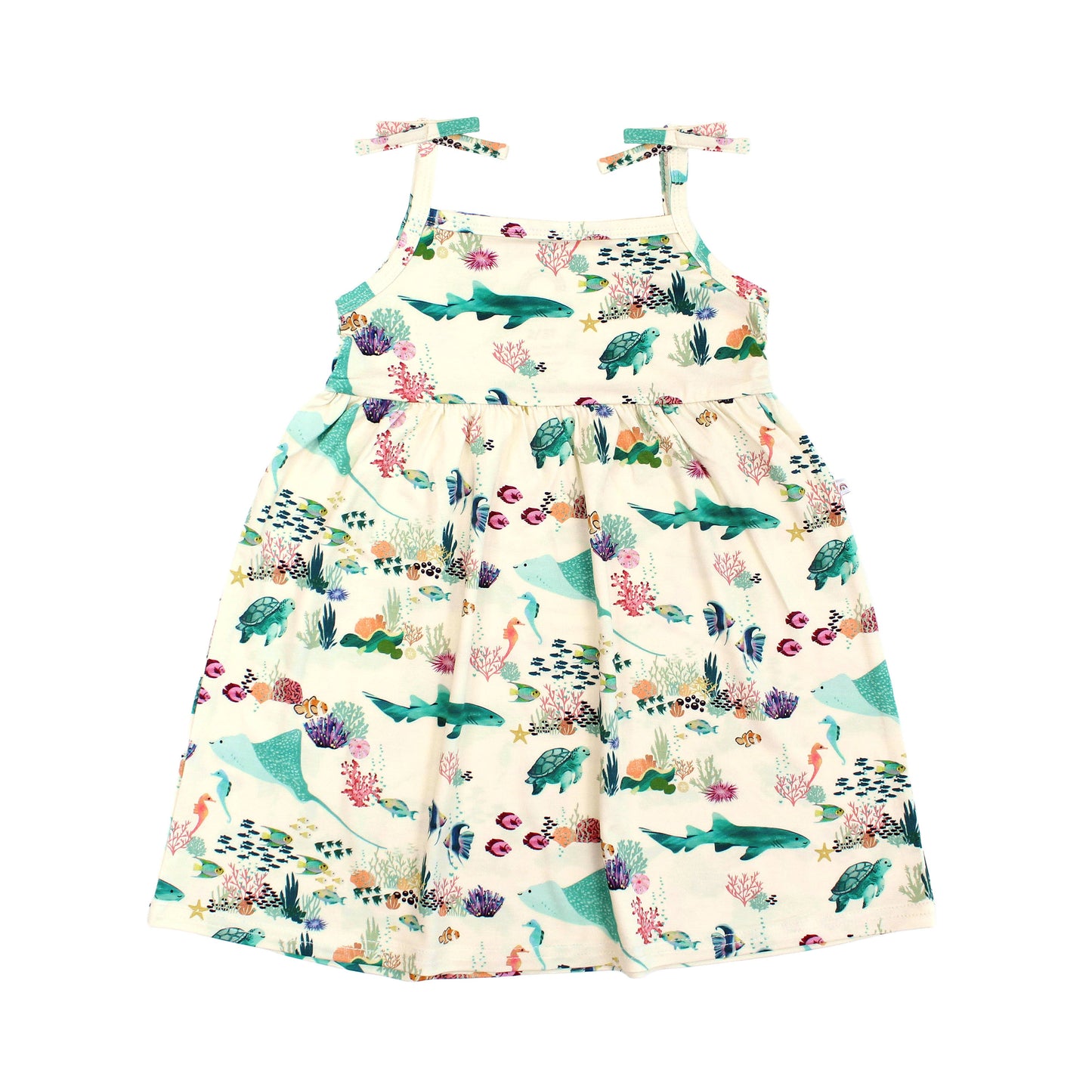 Coral Reef Bamboo Sundress