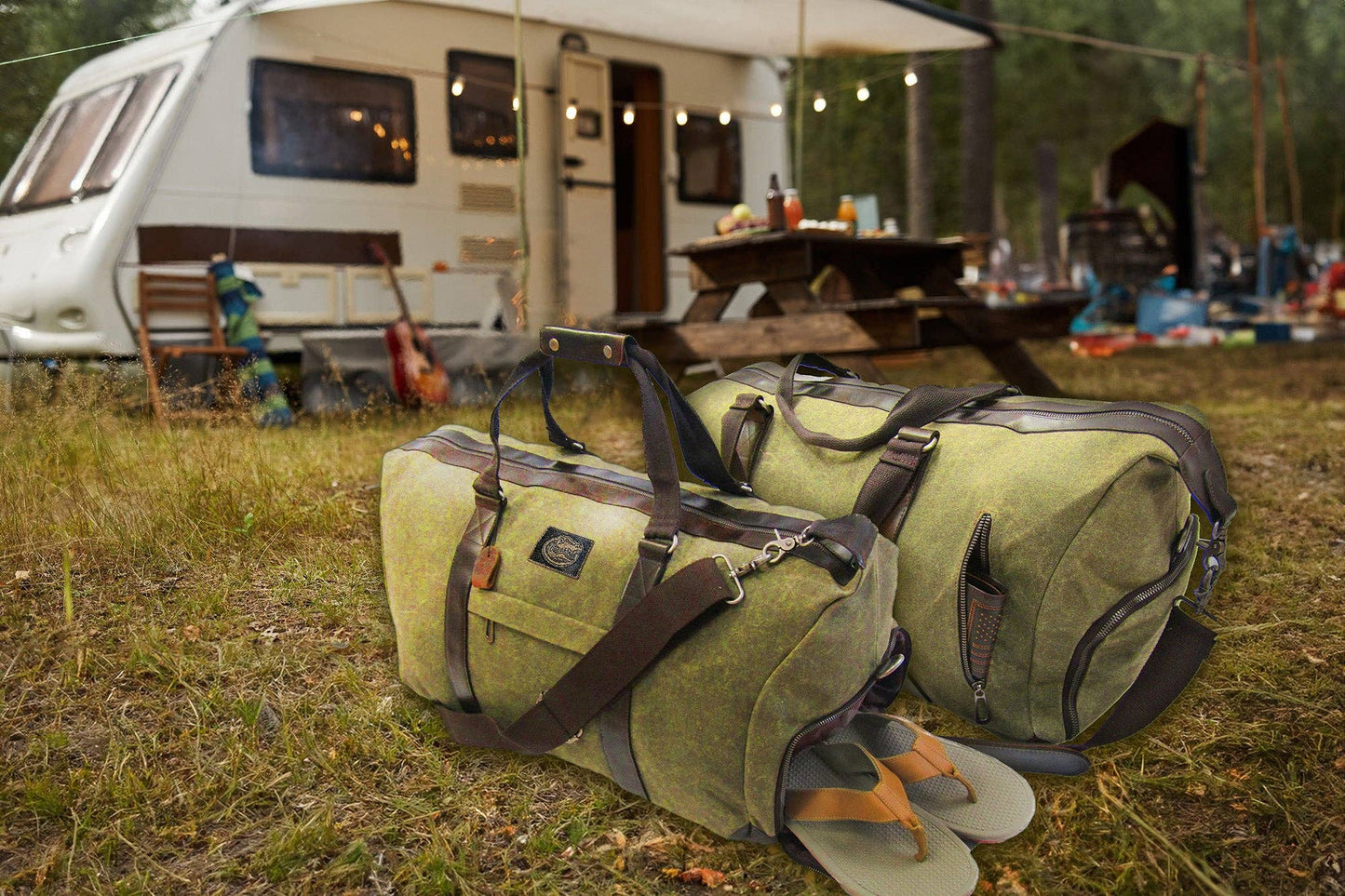 Florida Gators Waxed Canvas Weekender Bag