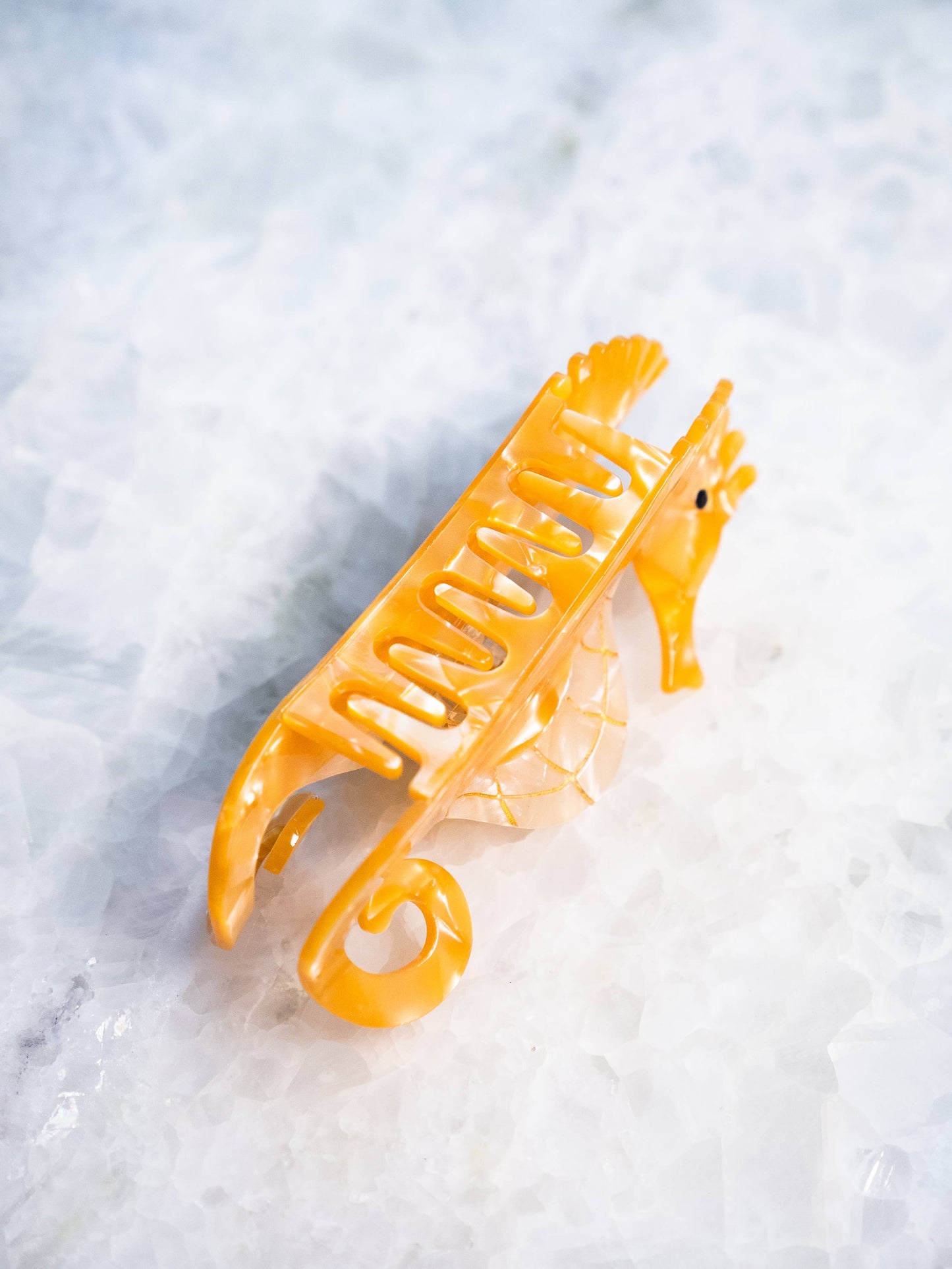 Eco Friendly Seahorse Hair Clip, Large