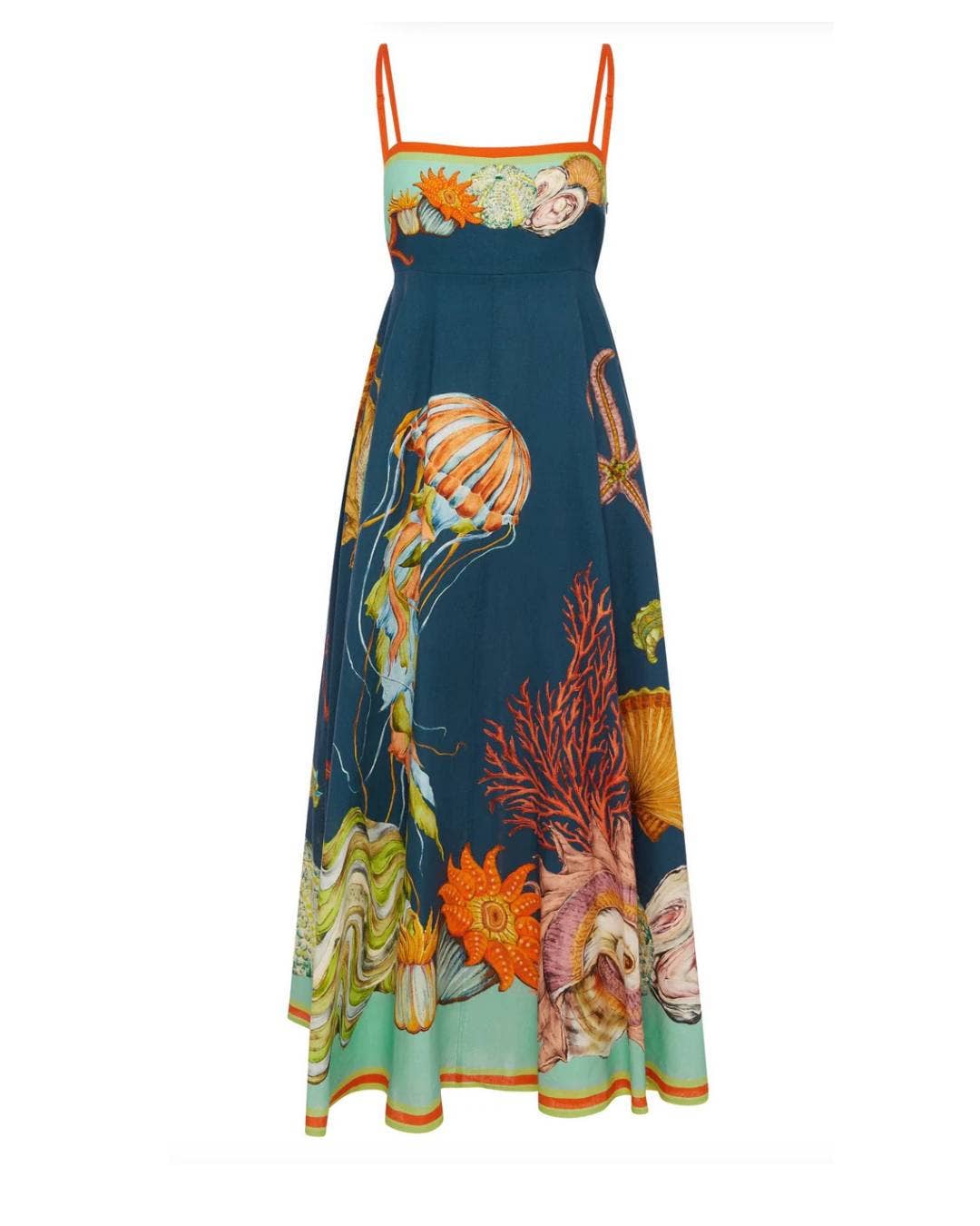 Unique Jellyfish & Sea World Graphic Sundress