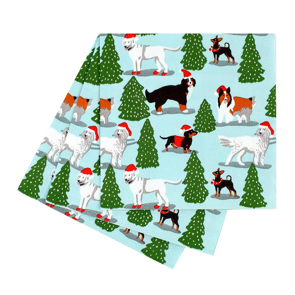 Merry Dog Paper Cocktail Napkins
