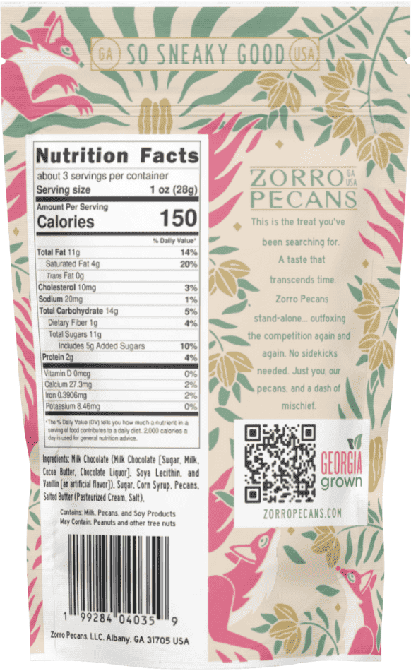 Pecan TOFFEE MINI- 3.25 oz