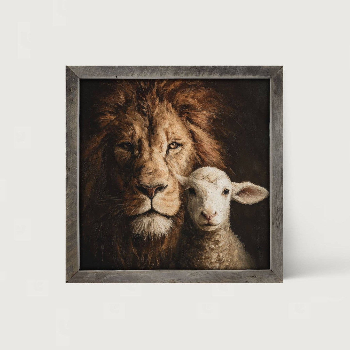 The Lion and The Lamb - A Portrait