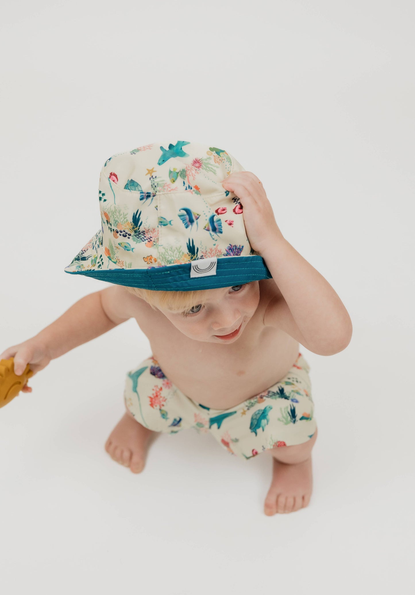 Coral Reef Reversible Bucket Hat